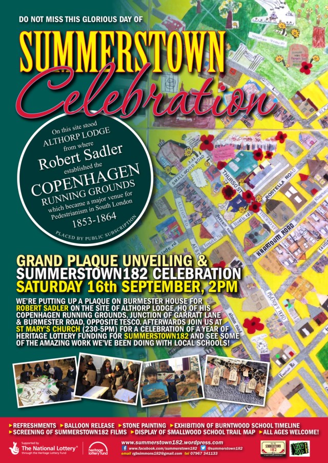 Garratt Lane Tooting Robert Sadler Copenhagen Running Grounds