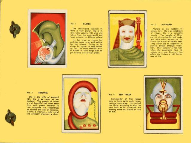 An album for space stickers produced by Colinville of Totterdown Street, Tooting