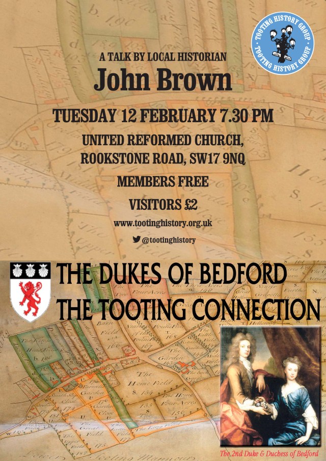 Poster advertising February 2019 meeting