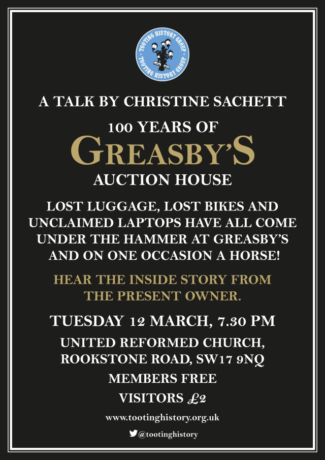 Flyer for our March Monthly meeting