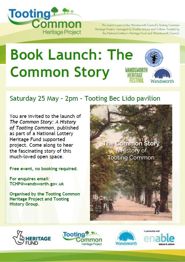 Poster Advertising TCHP Book Launch